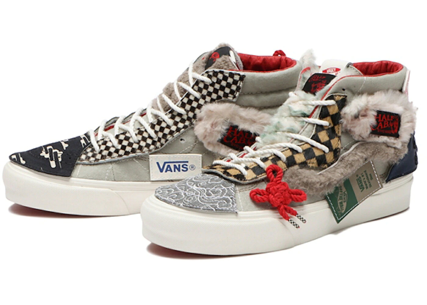 ヴァンズ バンズ スニーカー メンズ VANS DIY HI VLT LX YEAR OF THE RABBIT / MULTI MULTI MULTI|スニケス