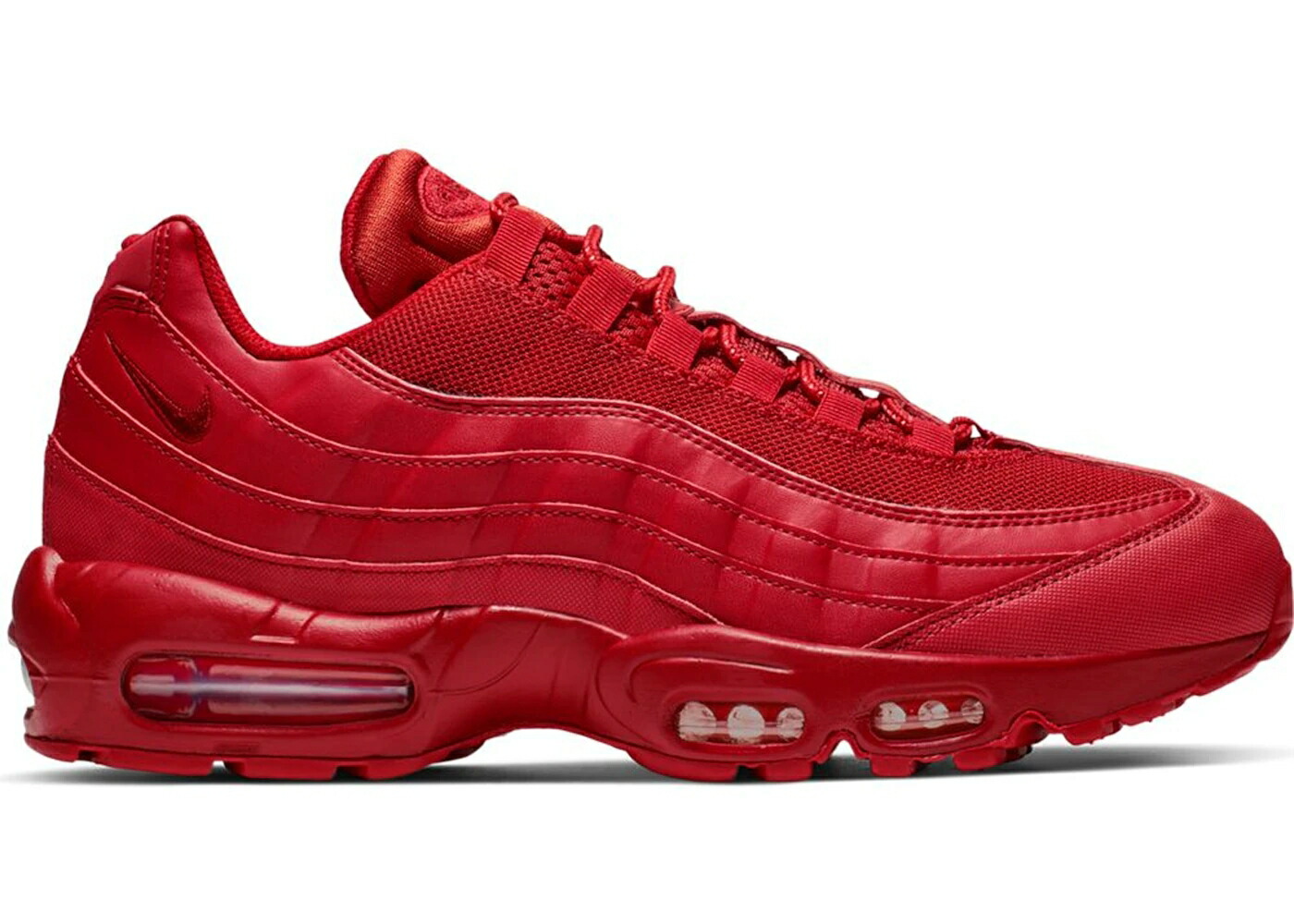 ナイキ マックス 赤 レッド エアマックス スニーカー メンズ NIKE AIR MAX 95 TRIPLE RED / VARSITY RED VARSITY RED