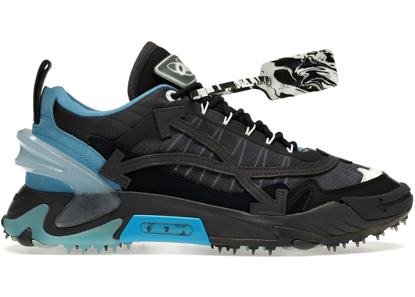 オフホワイト 青色 ブルー 黒色 ブラック 白色 ホワイト スニーカー メンズ OFF-WHITE ODSY-2000 BLUE BLACK AW20 / BLUE BLACK WHITE