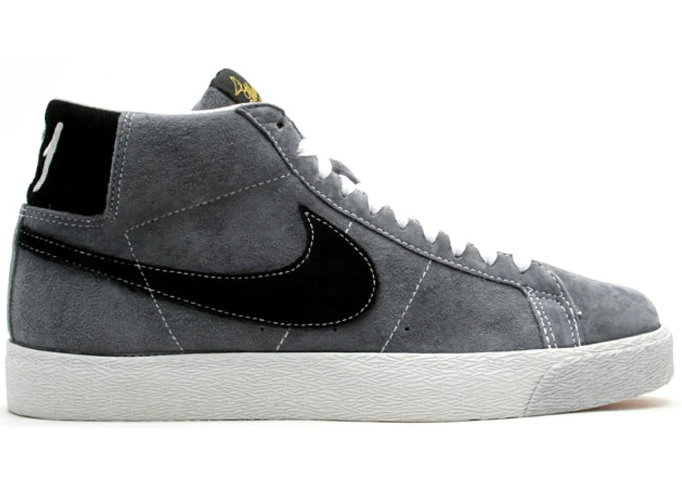 ナイキ エスビー ブレイザー 灰色 グレー 黒色 ブラック スニーカー メンズ NIKE SB BLAZER MADE IN 81 / FLINT GREY BLACK｜スニケス