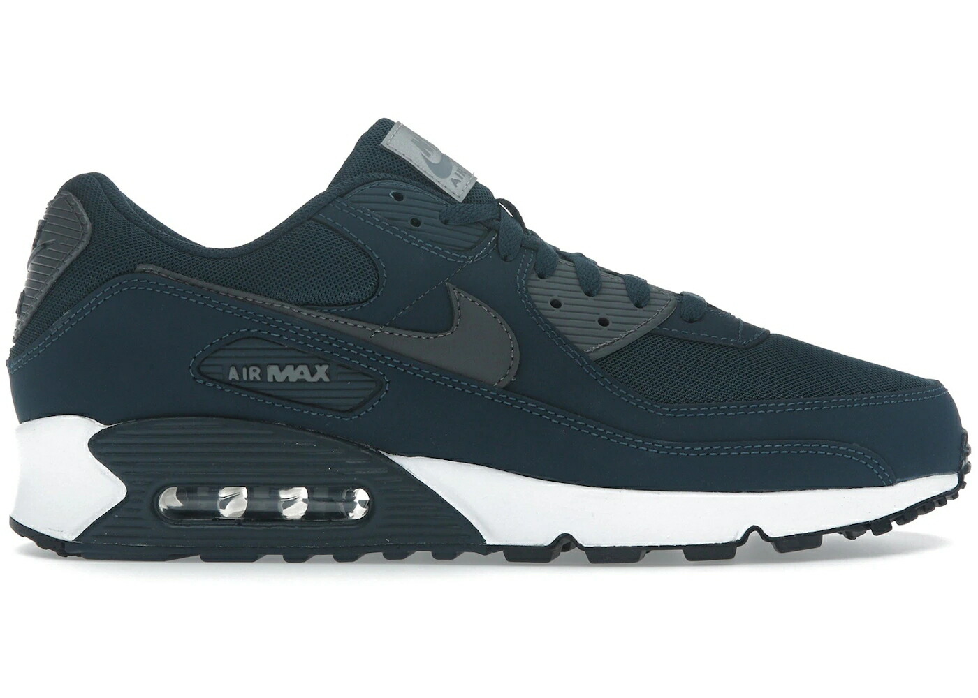 ナイキ マックス 紺色 ネイビー 白色 ホワイト 黒色 ブラック エアマックス スニーカー メンズ NIKE AIR MAX 90 ARMORY NAVY / ARMOURY NAVY WHITE BLACK IRON|スニケス