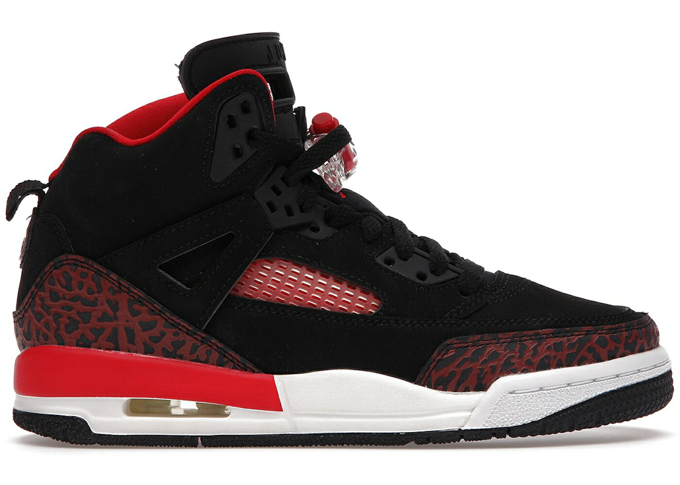 ナイキ ジョーダン 黒色 ブラック 赤 レッド 白色 ホワイト ジュニア キッズ JORDAN SPIZIKE BLACK UNIVERSITY RED (GS) / BLACK WHITE UNIVERSITY RED ベビー マタニティ スニーカー