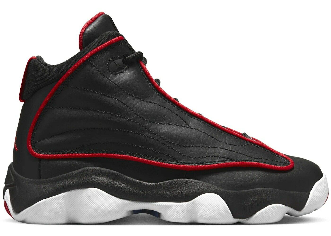 ナイキ ジョーダン プロ 黒色 ブラック 赤 レッド 白色 ホワイト ジュニア キッズ JORDAN PRO STRONG BLACK UNIVERSITY RED WHITE (GS) / BLACK WHITE UNIVERSITY RED ベビー マタニティ スニーカー