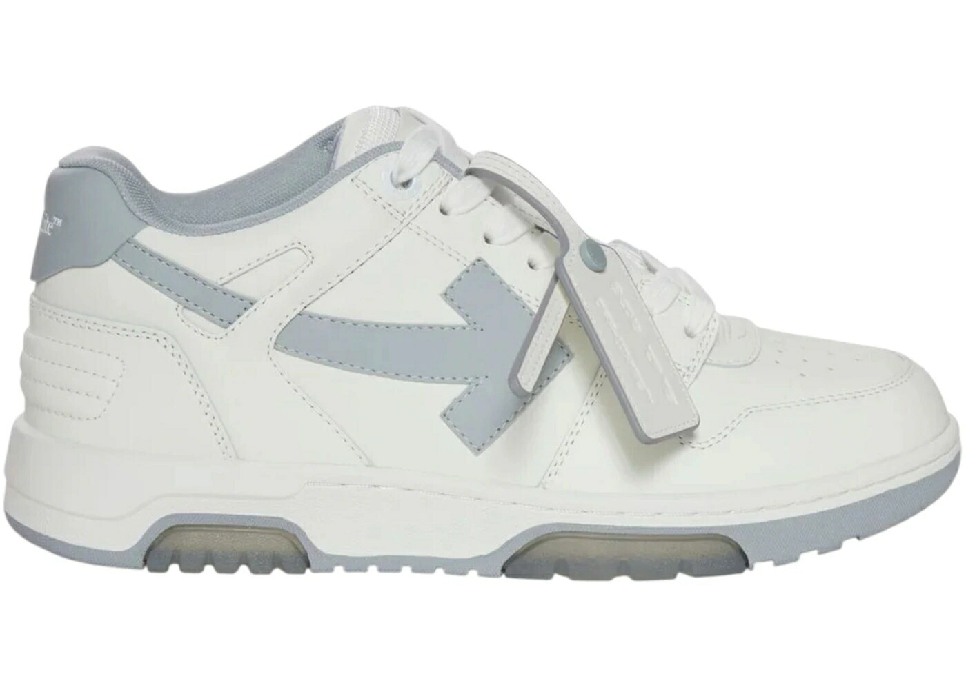 オフホワイト 白色 ホワイト 灰色 グレー スニーカー メンズ OFF-WHITE OUT OF OFFICE OOO LOW TOPS WHITE GREY FW25 / WHITE GREY