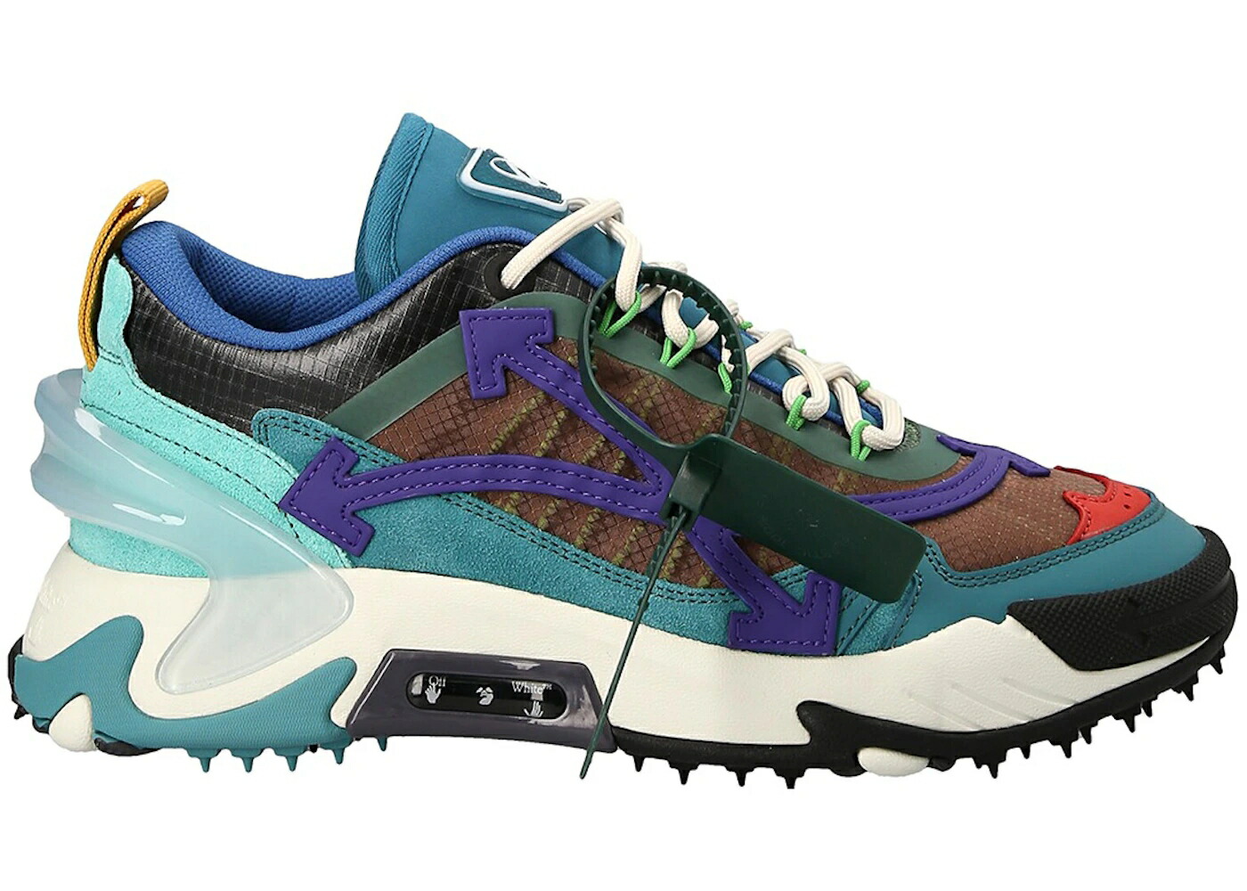 象牙色 赤銅色 赤銅色 紫 パープル スニーカー メンズ OFF-WHITE ODSY-2000 BROWN PURPLE / BROWN PURPLE