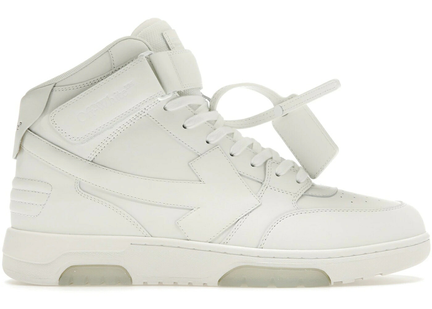 オフホワイト ハイ 白色 ホワイト スニーカー メンズ OFF-WHITE OUT OF OFFICE HIGH TOP WHITE /