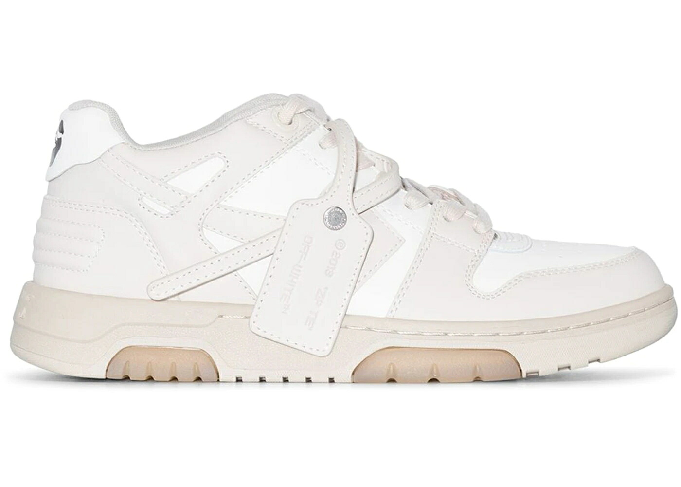 象牙色 白いこと 白いこと \"OOO\"" WOMEN\u0027S スニーカー レディース OFF-WHITE OUT OF OFFICE LOW NUDE WHITE (WOMEN\u0027S) / NUDE WHITE"