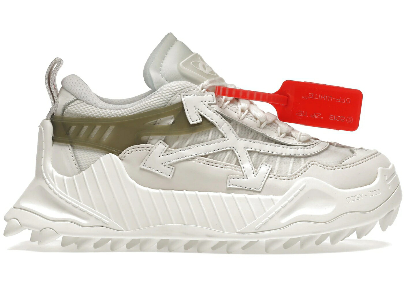 オフホワイト 白色 ホワイト 灰色 グレー WOMEN'S スニーカー レディース OFF-WHITE ODSY-1000 WHITE LIGHT GREY (WOMEN'S) / WHITE GREY