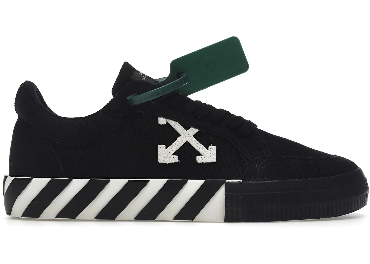 象牙色 黒いこと 黒いこと 白いこと 白いこと スニーカー メンズ OFF-WHITE VULC LOW CANVAS BLACK WHITE / BLACK WHITE BLACK