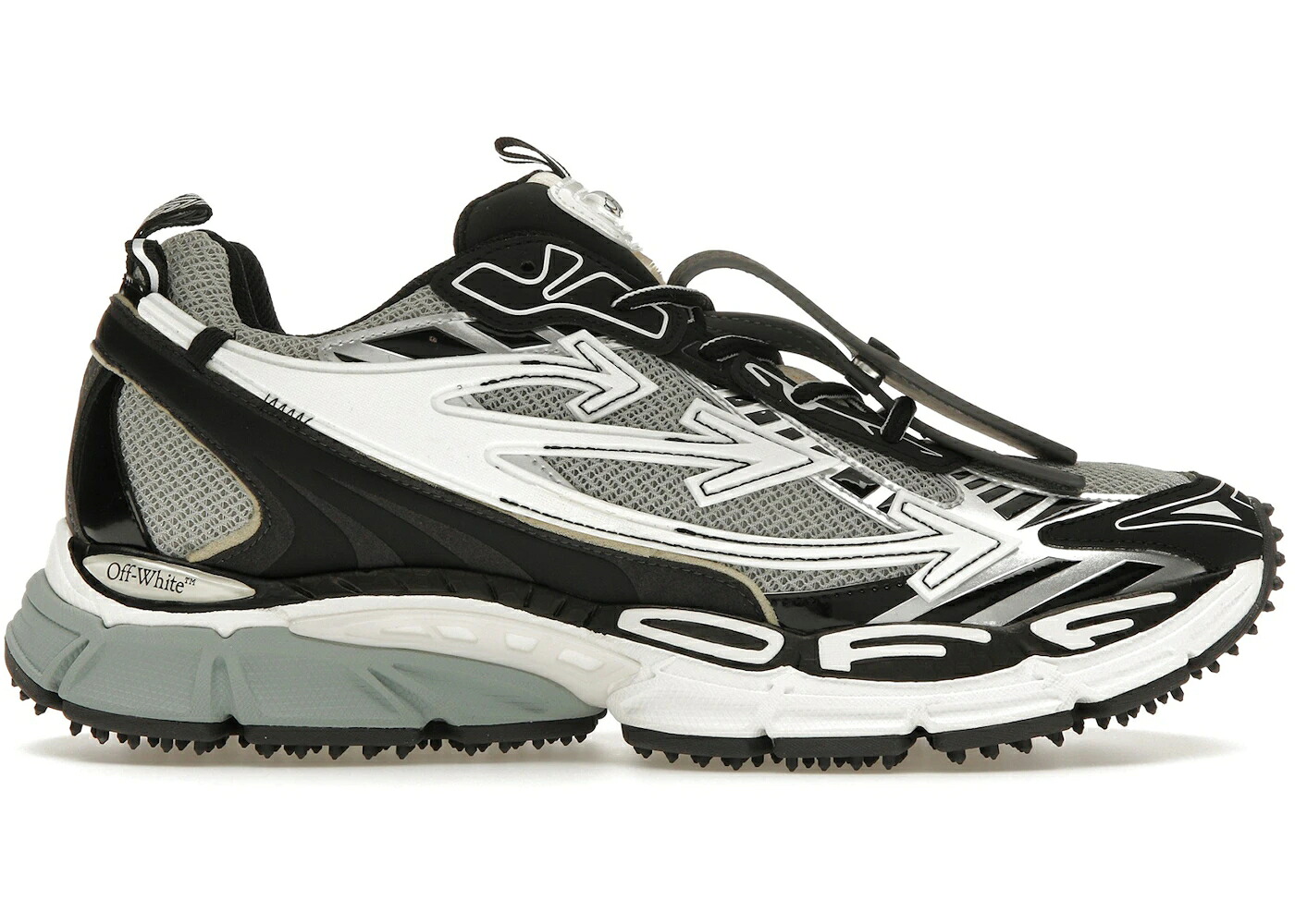 オフホワイト 灰色 グレー 黒色 ブラック スニーカー メンズ OFF-WHITE BE RIGHT BACK GREY BLACK / GREY BLACK