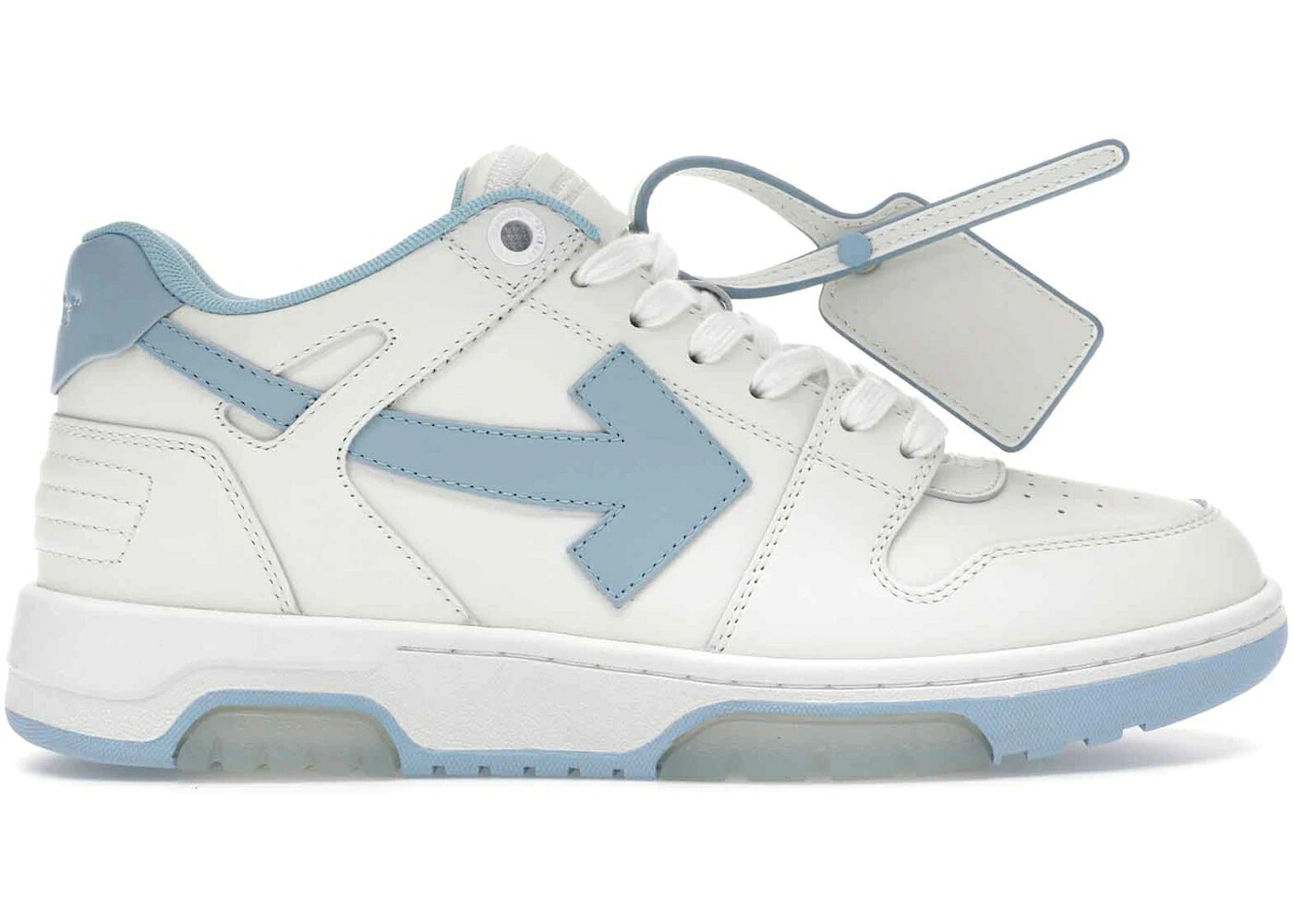 象牙色 白いこと 白いこと 青味 青み スニーカー メンズ OFF-WHITE OUT OF OFFICE OOO LOW TOPS WHITE LIGHT BLUE (2023) / WHITE LIGHT BLUE