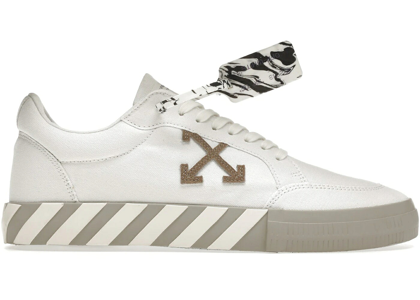 象牙色 白いこと 白いこと 薄墨色 薄墨色 スニーカー メンズ OFF-WHITE VULC LOW ECO CANVAS WHITE GREY / WHITE GREY スニーカー-靴-メンズ靴