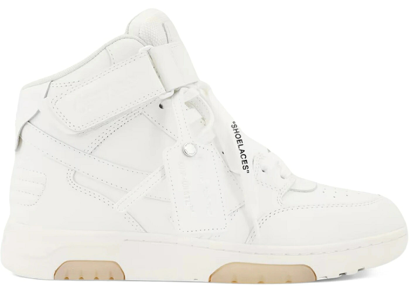 象牙色 ミッド 白いこと 白いこと ベージュ スニーカー メンズ OFF-WHITE OUT OF OFFICE OOO MID WHITE BEIGE SOLE /