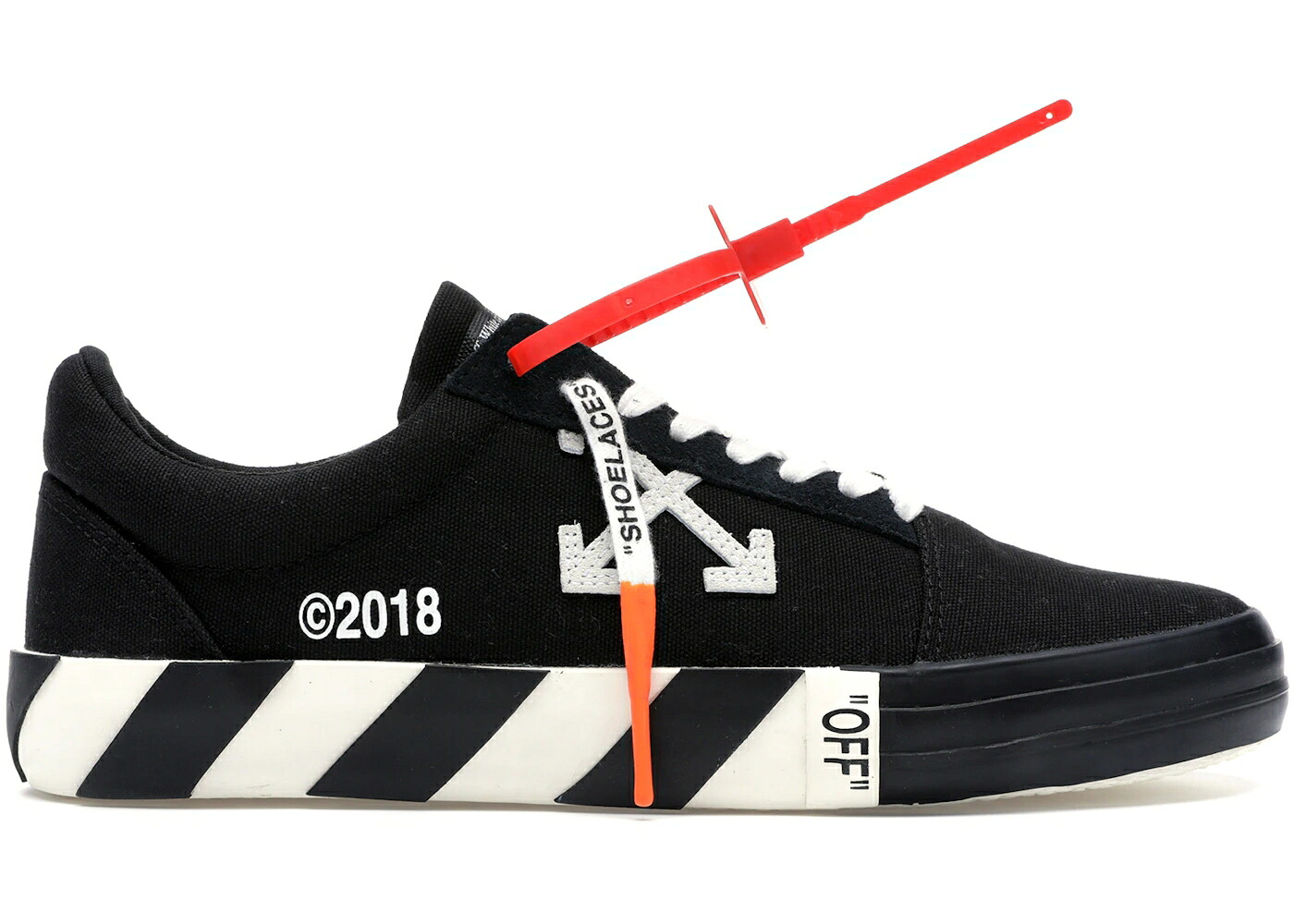 象牙色 黒いこと 黒いこと 白いこと 白いこと スニーカー メンズ OFF-WHITE VULC LOW BLACK / BLACK WHITE 靴-スニーカー