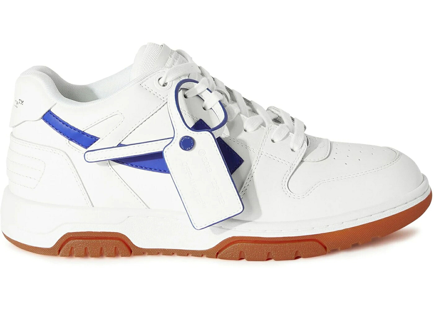 オフホワイト 白色 ホワイト 青色 ブルー スニーカー メンズ OFF-WHITE OUT OF OFFICE OOO WHITE ROYAL GUM / WHITE ROYAL BLUE GUM|スニケス