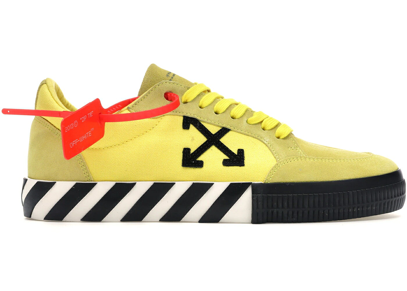 オフホワイト 黄色 イエロー スニーカー メンズ OFF-WHITE VULC LOW YELLOW FW19 /｜スニケス