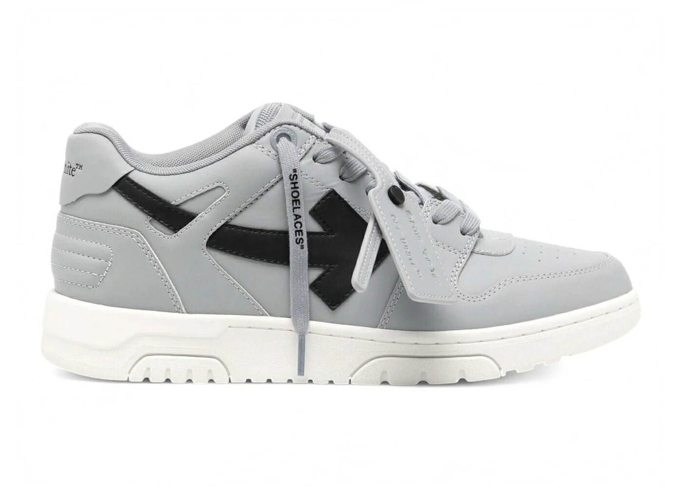 象牙色 薄墨色 薄墨色 黒いこと 黒いこと スニーカー メンズ OFF-WHITE OUT OF OFFICE OOO LOW TOPS GREY BLACK / GREY BLACK