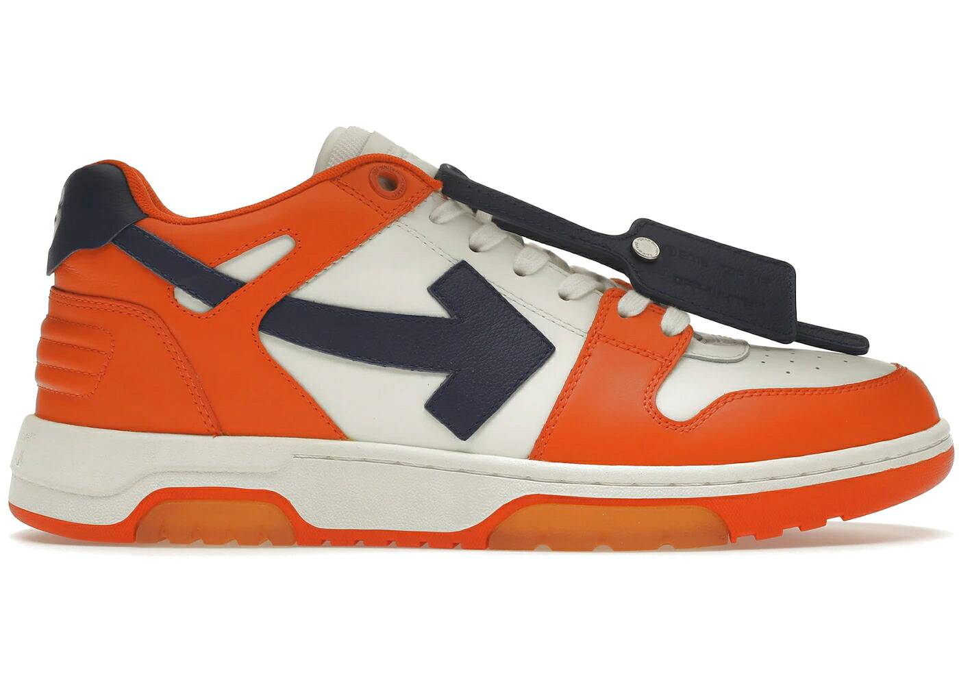 象牙色 白いこと 白いこと 橙 オレンジ色 青味 青味 スニーカー メンズ OFF-WHITE OUT OF OFFICE OOO LOW TOPS WHITE ORANGE BLUE / WHITE ORANGE BLUE
