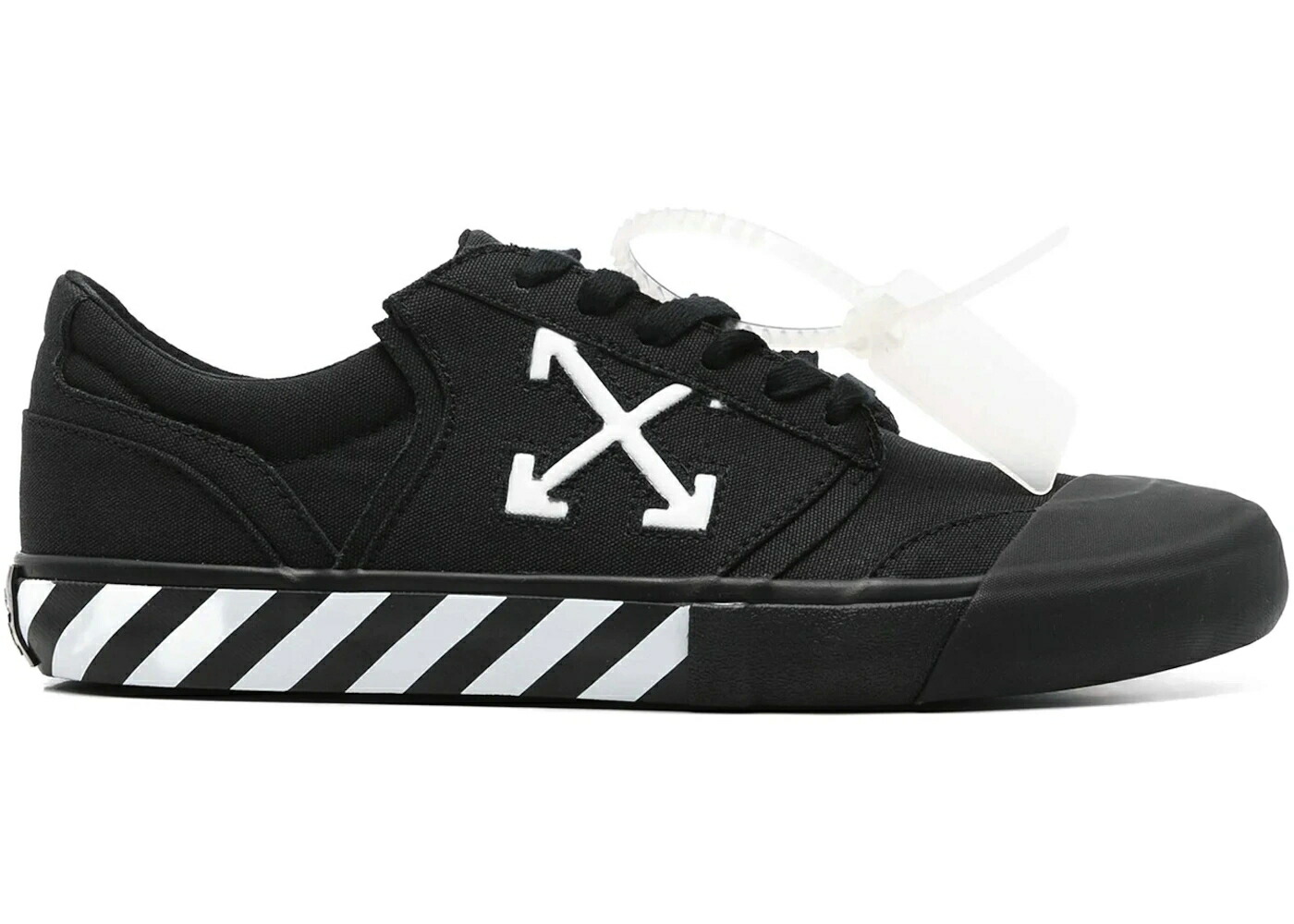 象牙色 黒いこと 黒いこと 白いこと 白いこと スニーカー メンズ OFF-WHITE VULC UNDERCUT LOW CANVAS BLACK WHITE / BLACK WHITE