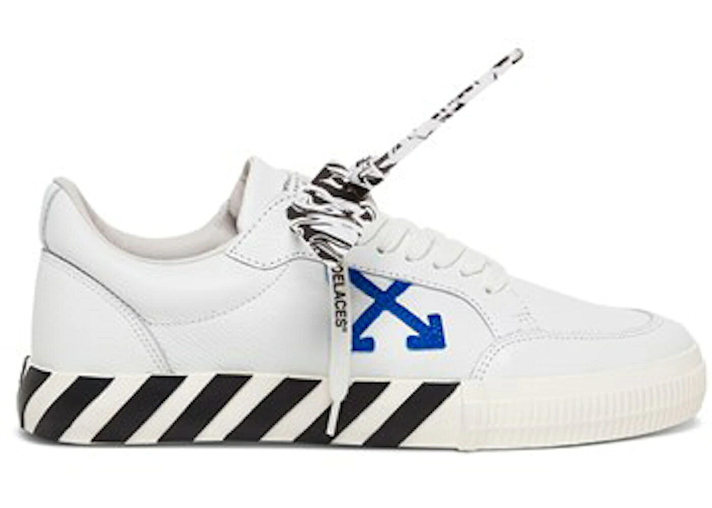 象牙色 白いこと 白いこと 黒いこと 黒いこと 青味 青み スニーカー メンズ OFF-WHITE VULC LOW WHITE/BLUE SS21 / WHITE BLACK BLUE