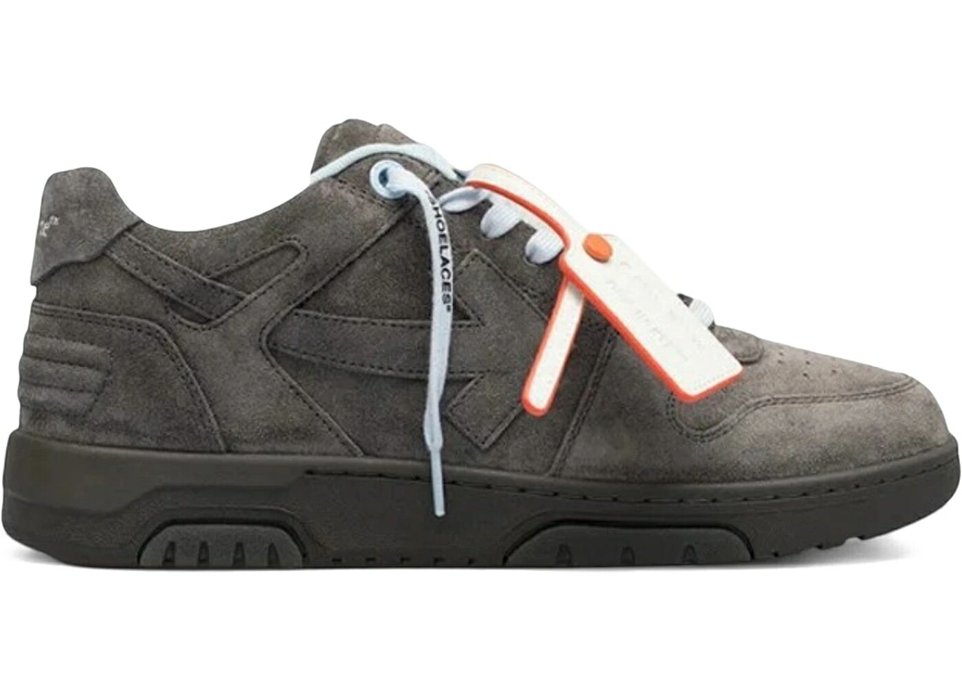 象牙色 薄墨色 薄墨色 青み 青色 スニーカー メンズ OFF-WHITE OUT OF OFFICE OOO LOW TOPS DARK GREY PALE BLUE / DARK GREY DARK GREY
