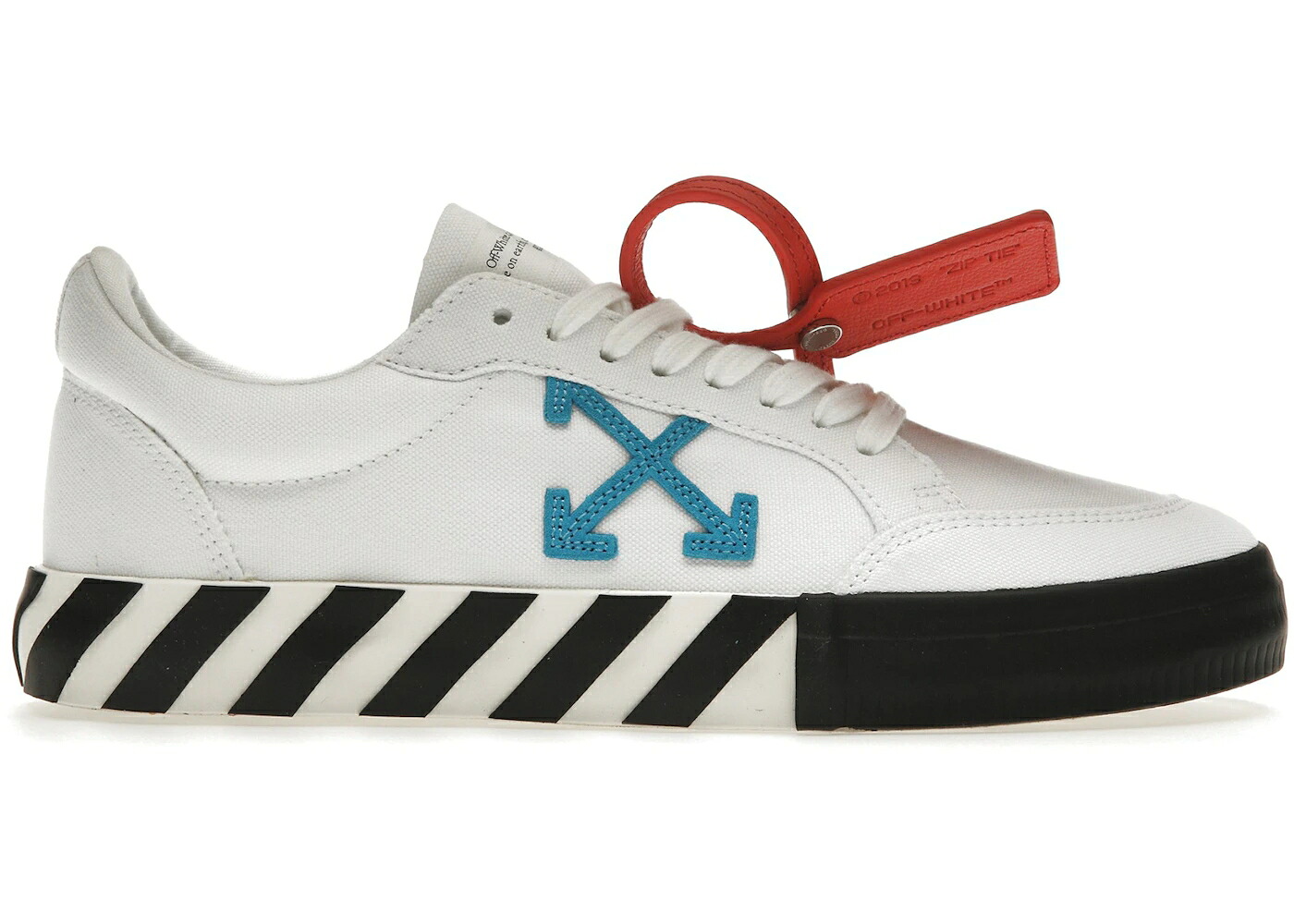 オフホワイト 白色 ホワイト スニーカー メンズ OFF-WHITE VULCANIZED LOW WHITE TEAL CANVAS /|スニケス