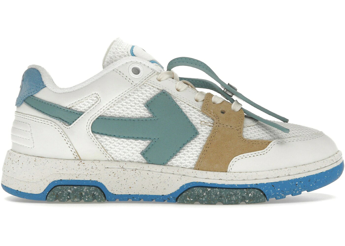 象牙色 か細い 白いこと 白いこと 青み 青色 スニーカー メンズ OFF-WHITE OUT OF OFFICE LOW SLIM WHITE UNIVERSITY BLUE / WHITE BLUE