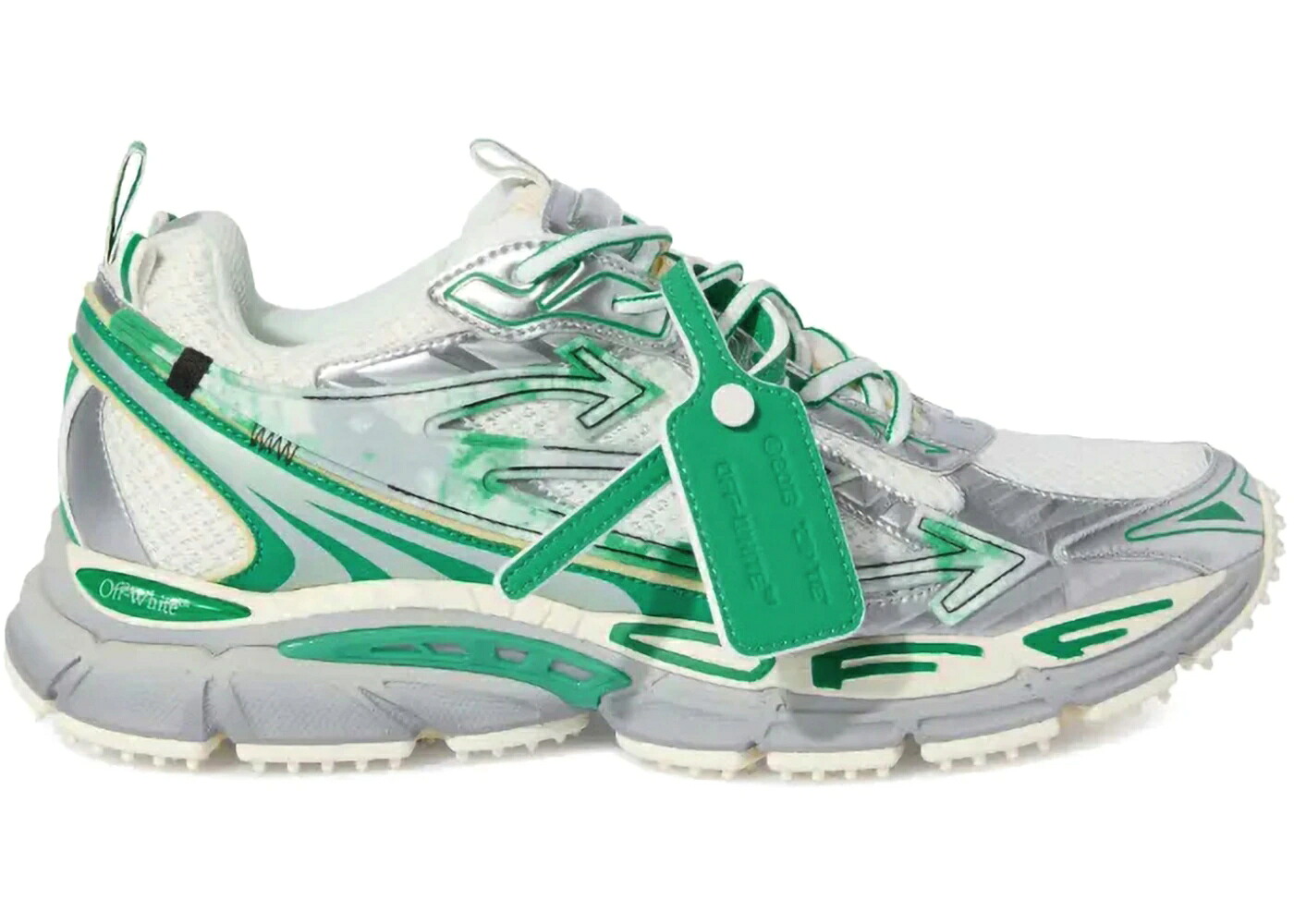 オフホワイト 銀色 シルバー スニーカー メンズ OFF-WHITE BE RIGHT BACK SILVER TURQUOISE / SILVER TURQUOISE｜スニケス