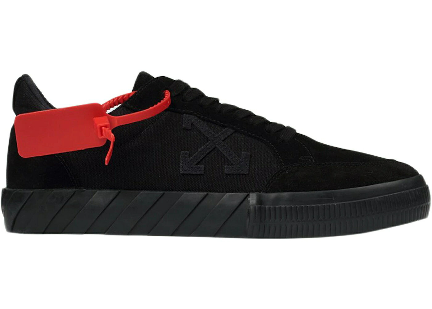 オフホワイト 黒色 ブラック スニーカー メンズ OFF-WHITE VULC LOW BLACK SS20 /