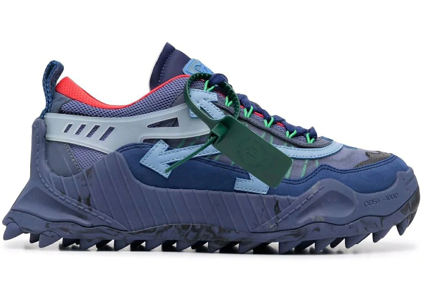 オフホワイト 青色 ブルー スニーカー メンズ OFF-WHITE ODSY-1000 BLUE LIGHT / BLUE LIGHT BLUE