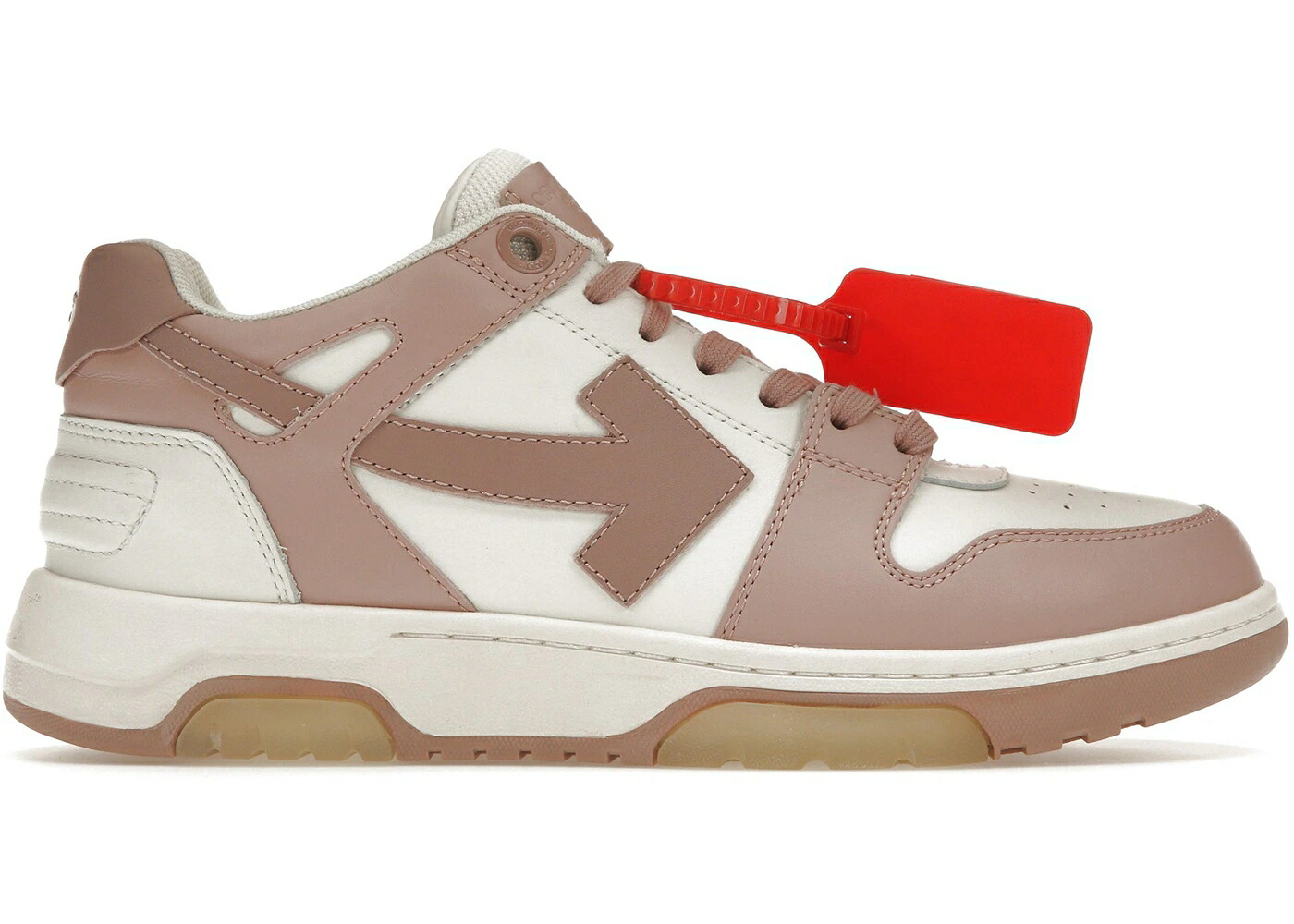 象牙色 白いこと 白いこと サクラ色 WOMEN\u0027S スニーカー レディース OFF-WHITE OOO LOW OUT OF OFFICE WHITE NUDE (WOMEN\u0027S) / WHITE PINK
