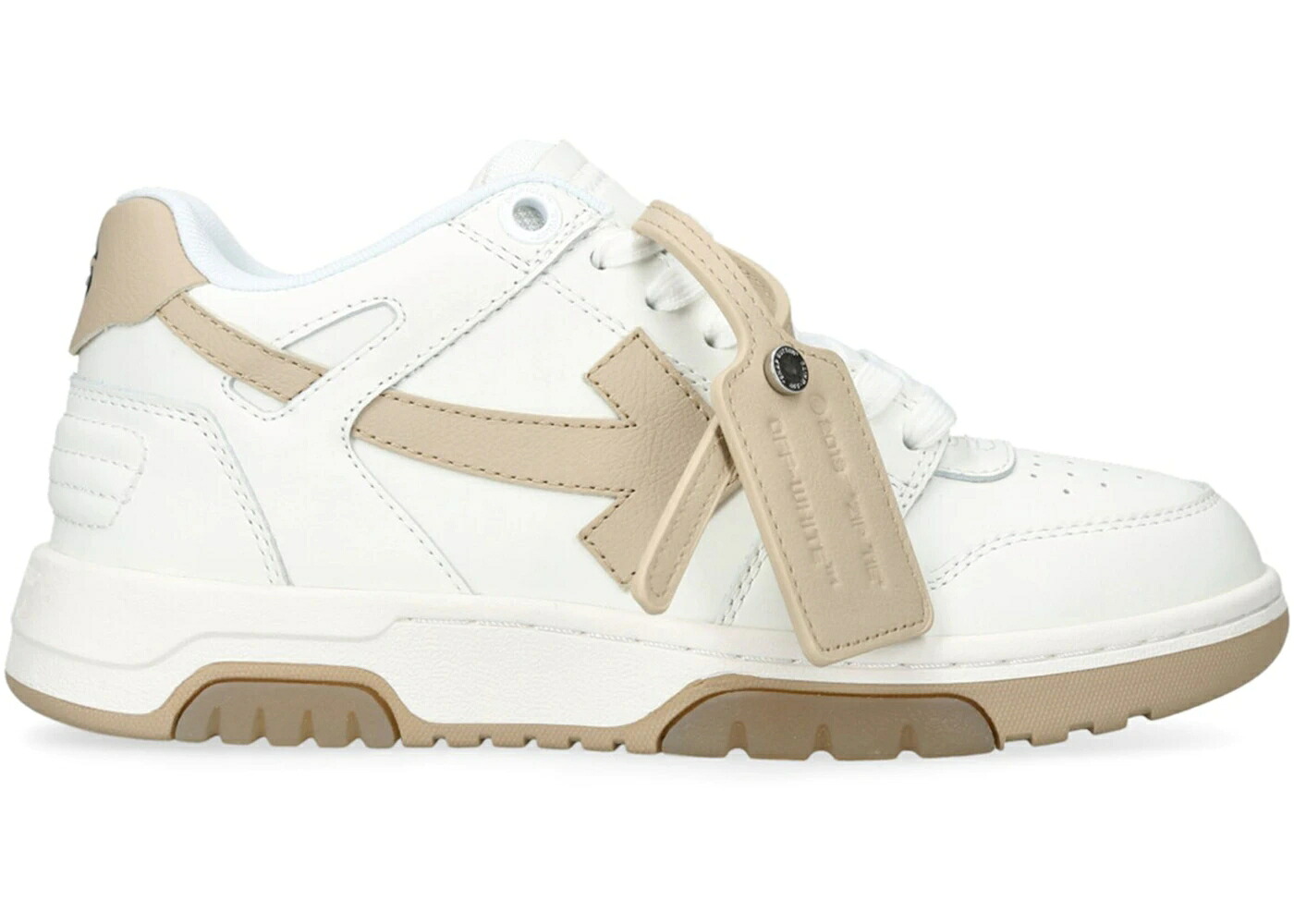 オフホワイト 白色 ホワイト 砂色 サンド WOMEN'S スニーカー レディース OFF-WHITE OUT OF OFFICE LOW WHITE SAND (WOMEN'S) / WHITE SAND