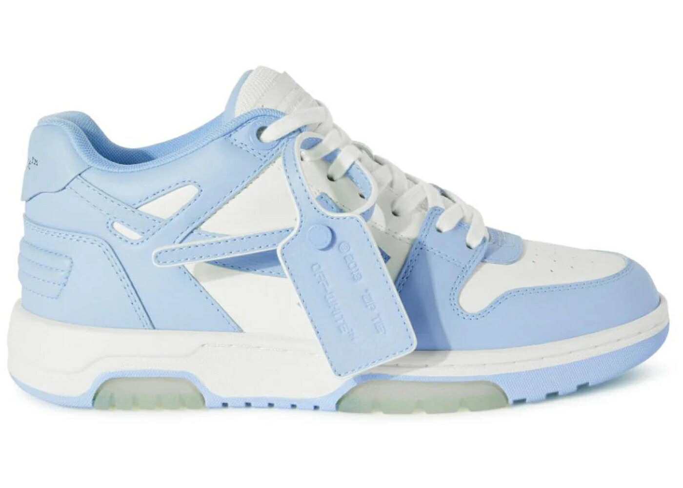 オフホワイト レザー 白色 ホワイト 青色 ブルー WOMEN スニーカー レディース OFF-WHITE OUT OF OFFICE CALF LEATHER WHITE BABY BLUE (WOMEN) / WHITE BABY BLUE