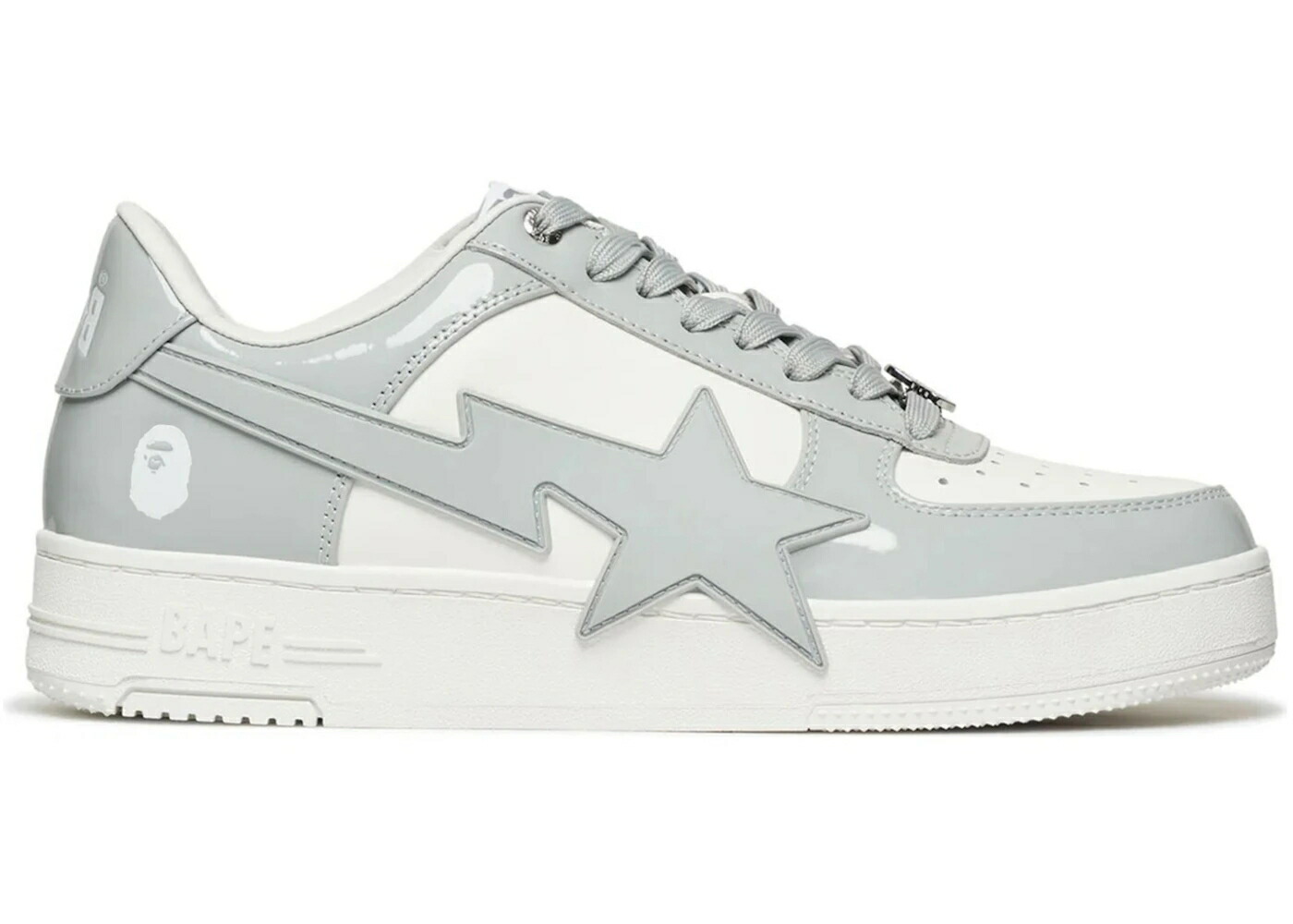 ベイプ 薄墨色 薄墨色 薄墨色 #3 スニーカー メンズ BAPE A BATHING APE STA os M2 GRAY /