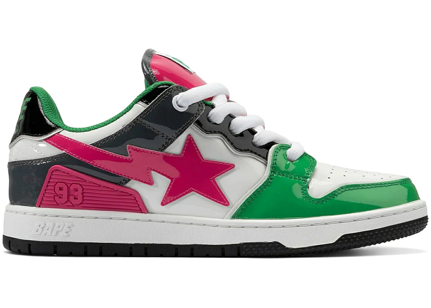 ベイプ 緑 グリーン #2 スニーカー メンズ BAPE A BATHING APE SK8 STA M1 GREEN MULTI / GREEN MULTI 51,900円