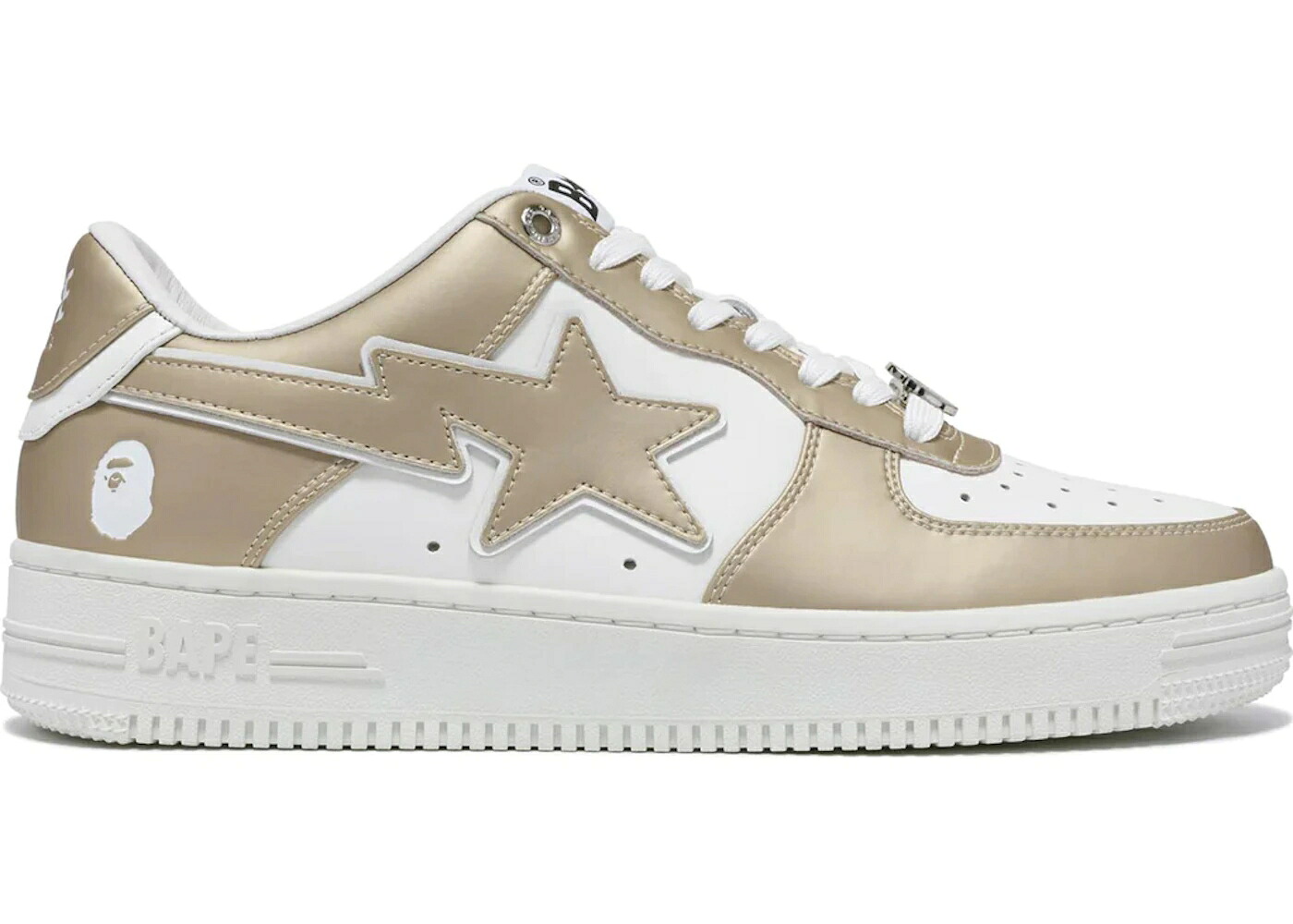ベイプ ベージュ #4 スニーカー メンズ BAPE A BATHING APE STA BEIGE /|スニケス