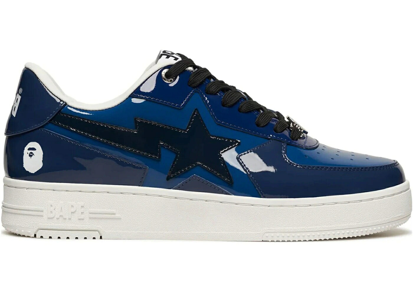 ベイプ アイコン 紺色 米国海軍 スニーカー メンズ BAPE A BATHING APE STA ICON M2 NAVY / 靴-スニーカー-メンズ靴