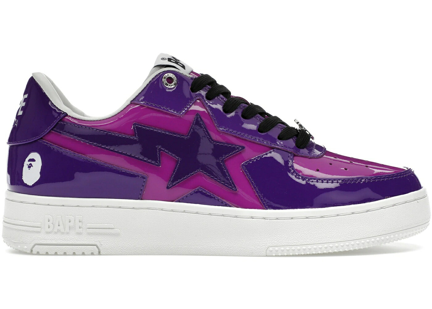 ベイプ アイコン 紫 パープル スニーカー メンズ BAPE A BATHING APE STA ICON M2 PURPLE /