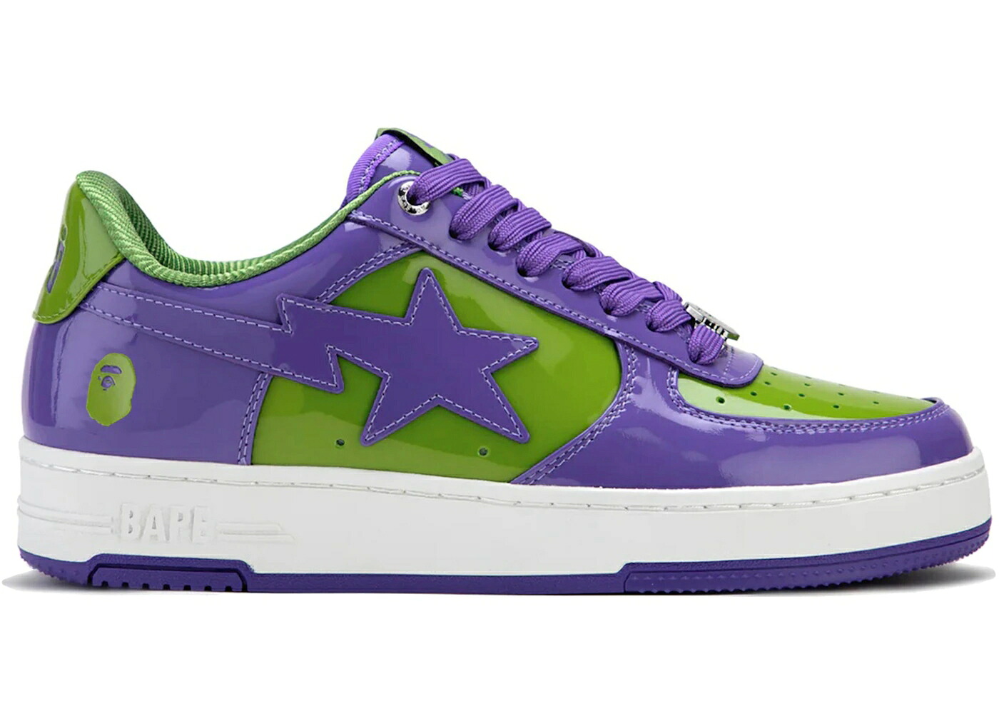 ベイプ 紫 パープル #1 スニーカー メンズ BAPE A BATHING APE STA PURPLE /