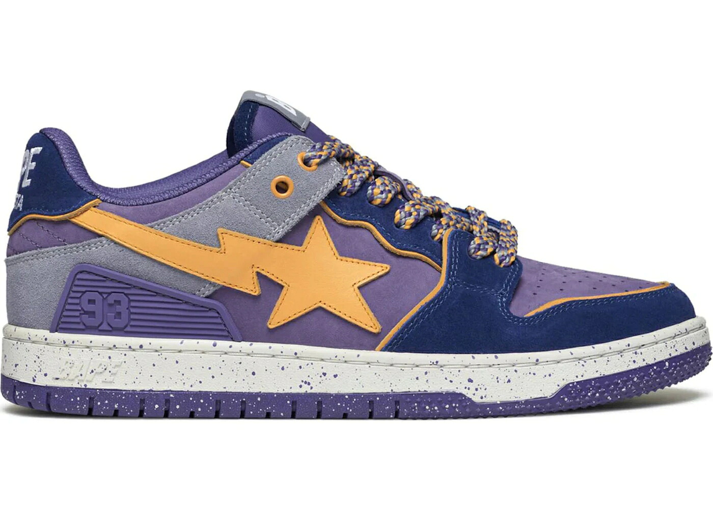 ベイプ 紫 パープル #4 スニーカー メンズ BAPE A BATHING APE SK8 STA PURPLE /