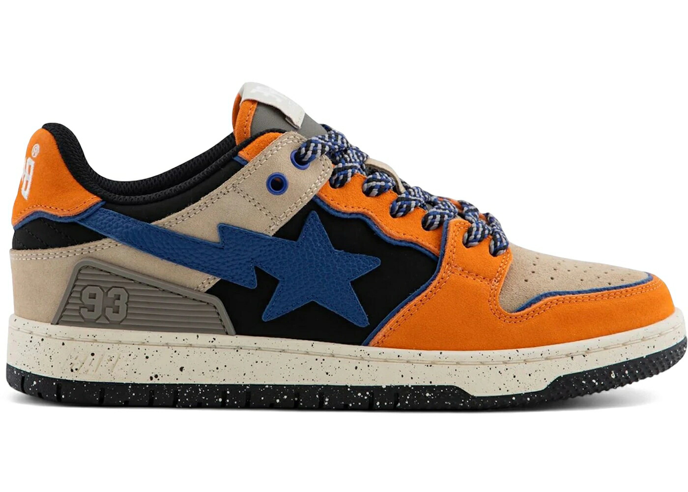 ベイプ ストリート 橙 オレンジ #1 スニーカー メンズ BAPE A BATHING APE SK8 STA TRAIL TO STREET ORANGE /