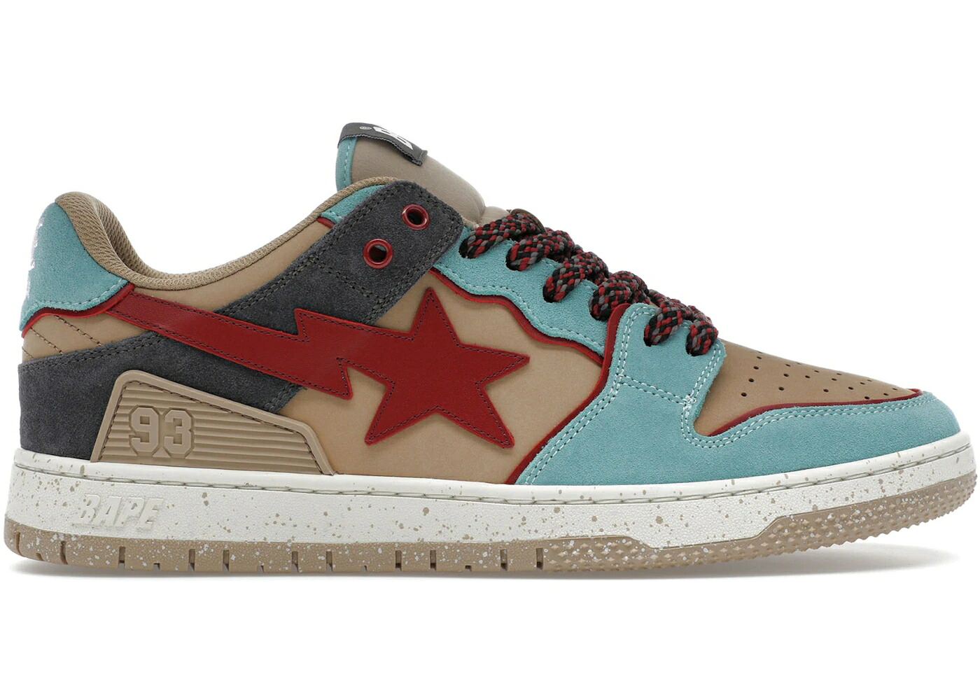 ベイプ オリーブ #4 スニーカー メンズ BAPE A BATHING APE SK8 STA OLIVE DRAB / OLIVE DRAB メンズ靴-スニーカー-靴