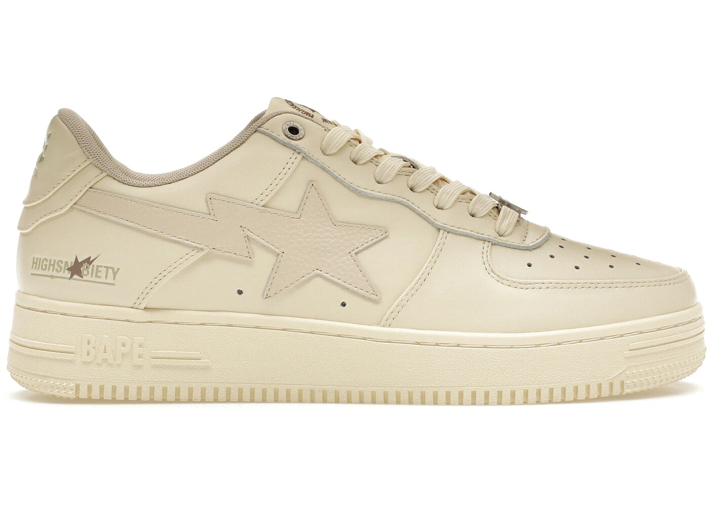 ベイプ ベージュ スニーカー メンズ BAPE A BATHING APE STA HIGHSNOBIETY DAILY ESSENTIALS / BEIGE BEIGE