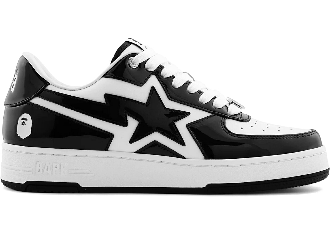 ベイプ アイコン 黒いこと 黒いこと #1 スニーカー メンズ BAPE A BATHING APE STA ICON LOW BLACK /