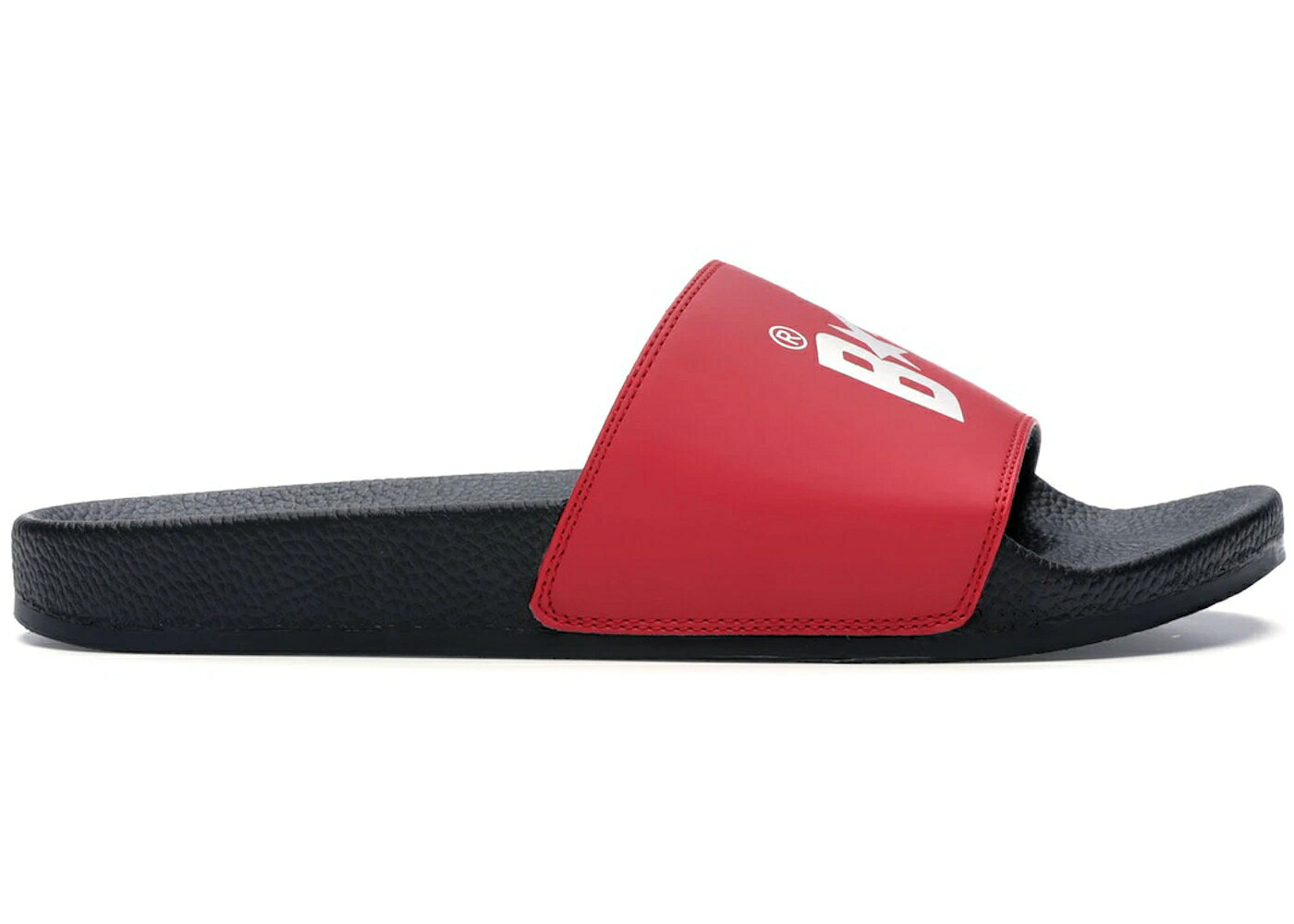 ベイプ サンダル 黒色 ブラック 赤 レッド スニーカー メンズ BAPE A BATHING APE STA SLIDE BLACK RED / BLACK RED|スニケス