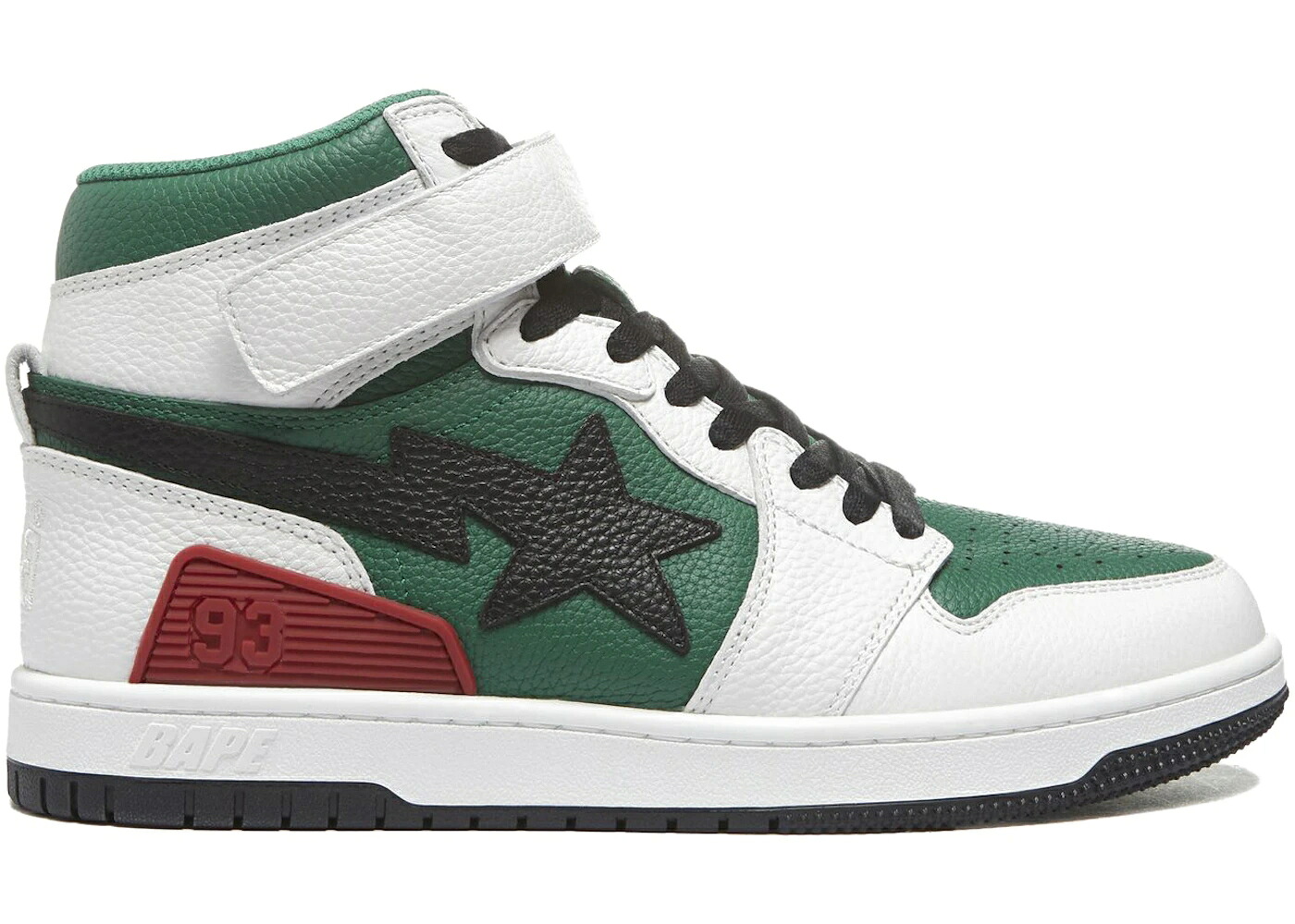 ベイプ 白いこと 白いこと 緑 緑であること スニーカー メンズ BAPE A BATHING APE SK8 STA WHITE GREEN / WHITE GREEN
