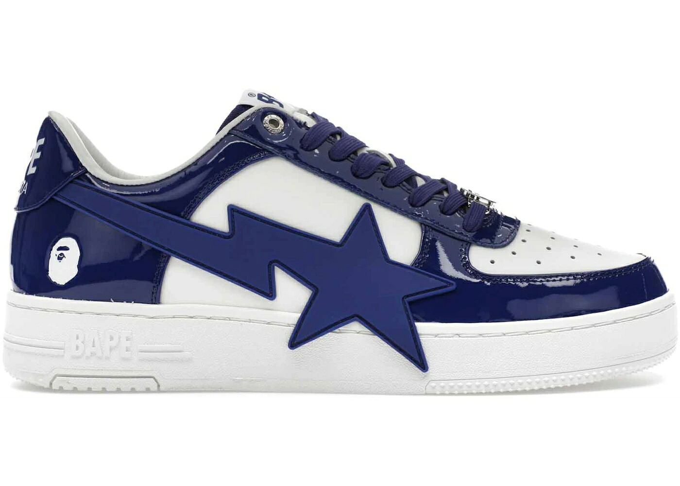 ベイプ 紺色 米国海軍 #3 スニーカー メンズ BAPE A BATHING APE STA os M2 NAVY /