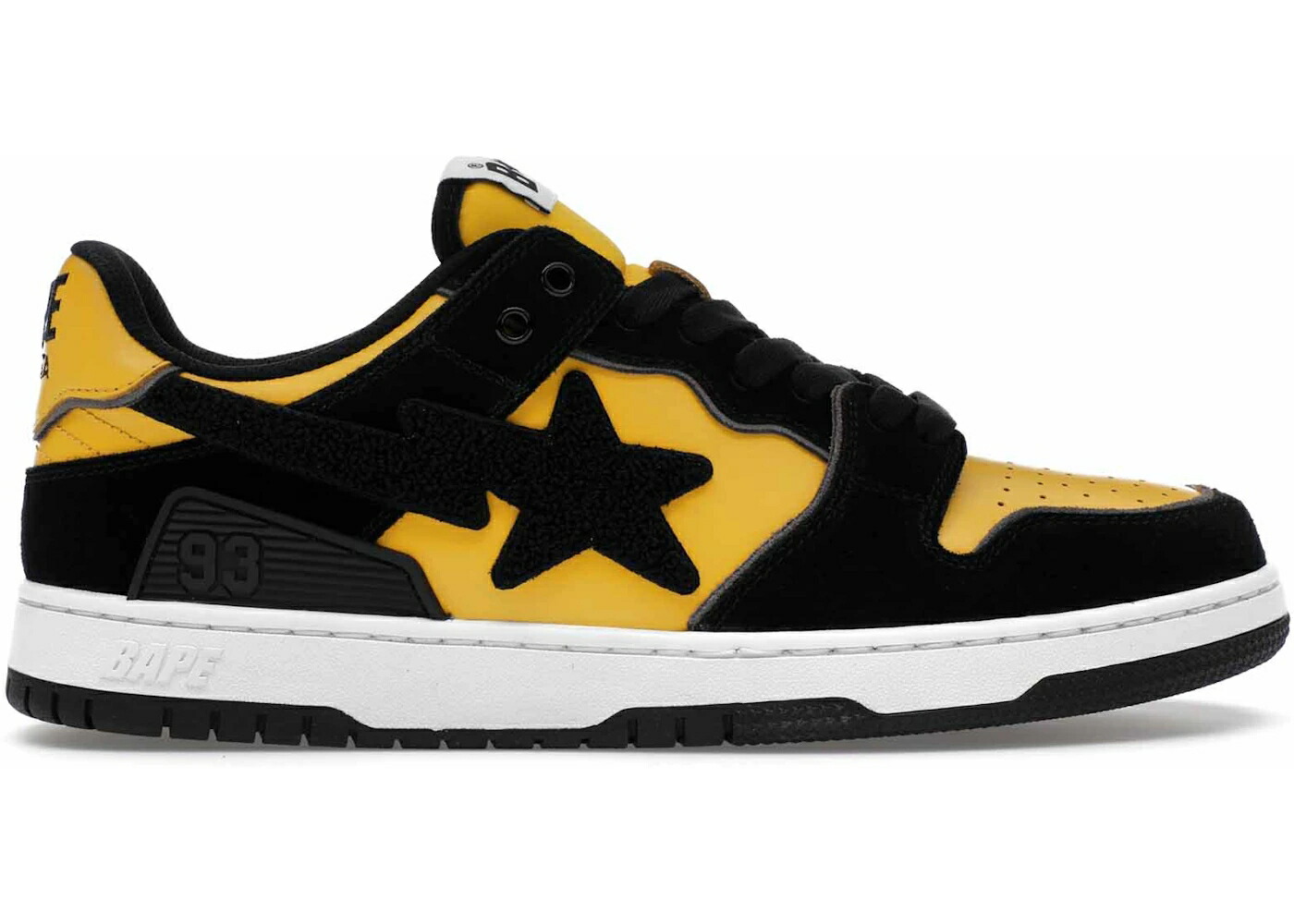 ベイプ 黄味がかった 黄色 黒いこと 黒いこと #2 スニーカー メンズ BAPE A BATHING APE SK8 STA M2 YELLOW / YELLOW BLACK