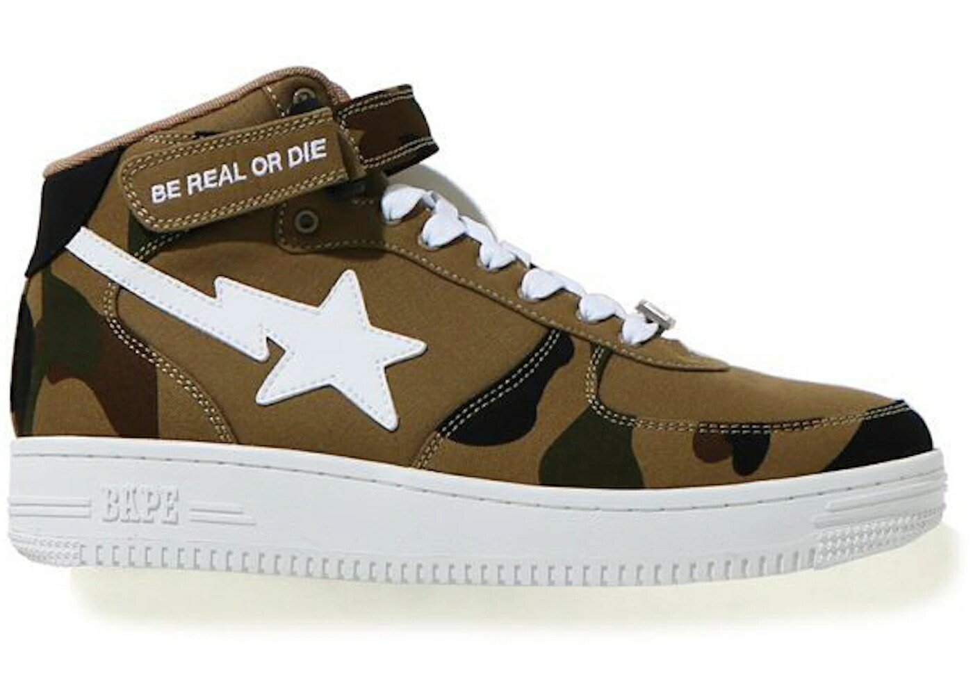 ベイプ ミッド 緑 グリーン カモ柄 スニーカー メンズ BAPE A BATHING APE STA MID M1 JESSIE REYEZ / GREEN 1ST CAMO