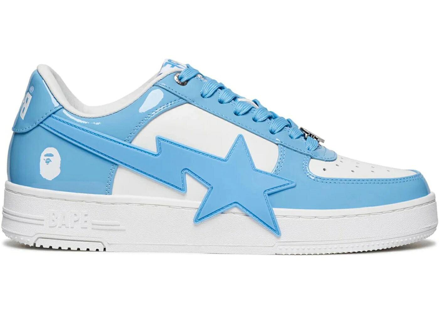 ベイプ #3 スニーカー メンズ BAPE A BATHING APE STA OS M2 SAX /